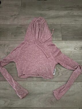 Gymshark Dusty Rose Marled Hoodie
